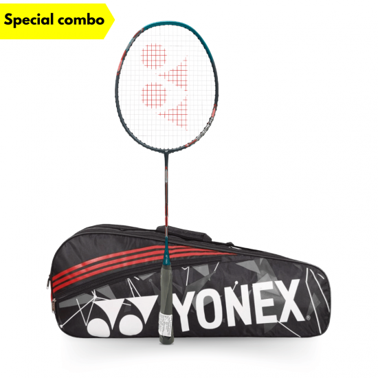 Yonex Astrox Attack 9 Badminton Racquet And Yonex Kit Bag