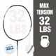 (Buy one get one free) Yonex Nanoflare 001 Clear And Astrox Attack 9 Badminton Racquet