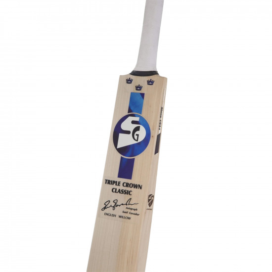 SG Triple Crown Classic English Willow top grade 1 Cricket Bat 