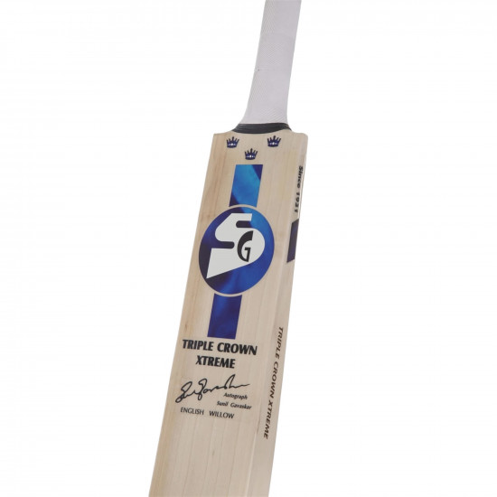 SG Triple Crown Xtreme Finest English Willow grade 3 Cricket Bat 