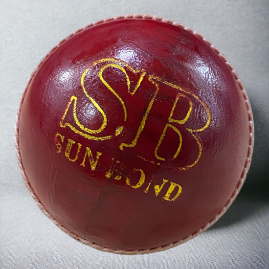 (SB) SUNBOND BOUNCER 4 Piece Cricket Leather Ball [5pc's SET]