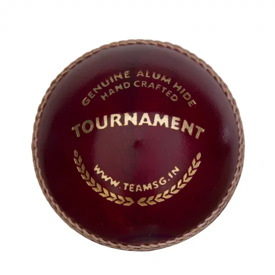 SG Tournament Four Piece Cricket Leather Ball - [ 12pc"s Set ]