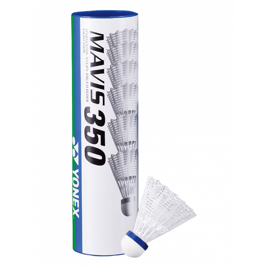 Yonex Mavis 350 (White Cap) Shuttle Cock