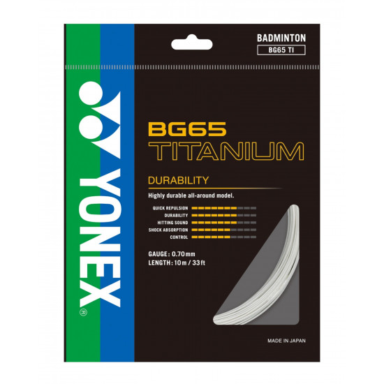 Yonex BG 65 Titanium Badminton String