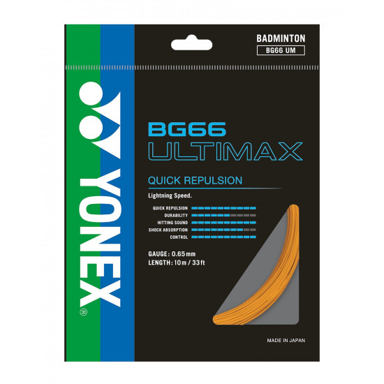 Yonex BG 66 Ultimax Badminton String