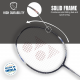 Yonex Astrox Attack 9 Badminton Racquet| Yonex Exbolt 68 Stringing | Yonex Super Graps (4pcs)